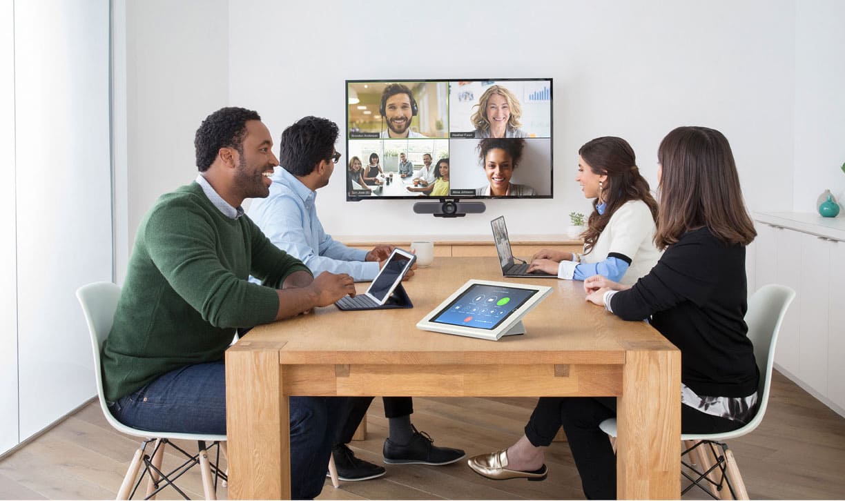 We make videoconferencing as easy as meeting in a room